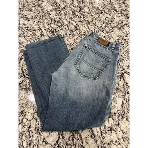 Mens IKE BEHAR NY "CAPONI" Jeans Size 33R Classic-Straight‎ Leg-Light Denim